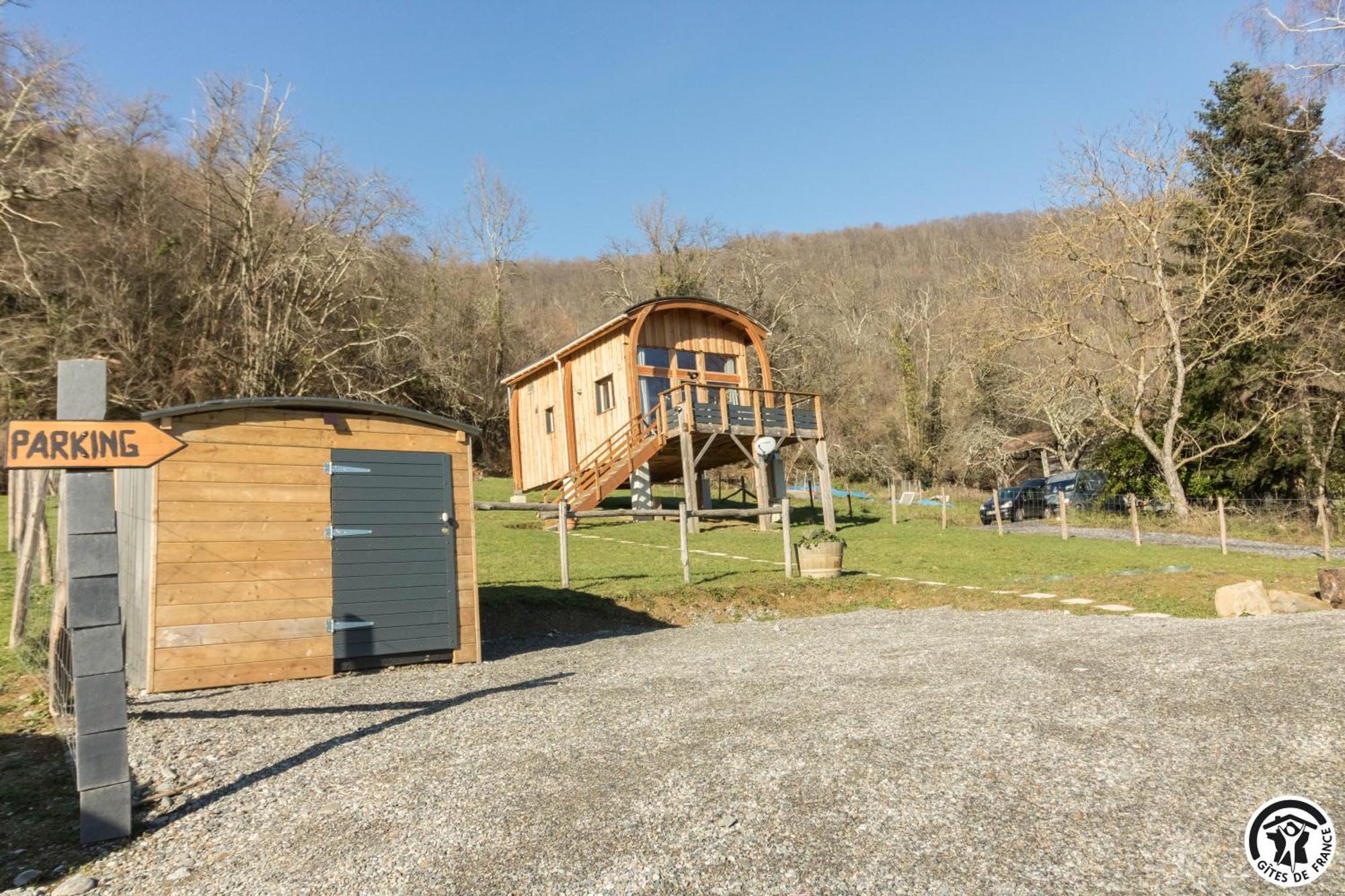 Gite Cabane Insolite Pyrenees Sauveterre-de-Comminges Exteriör bild